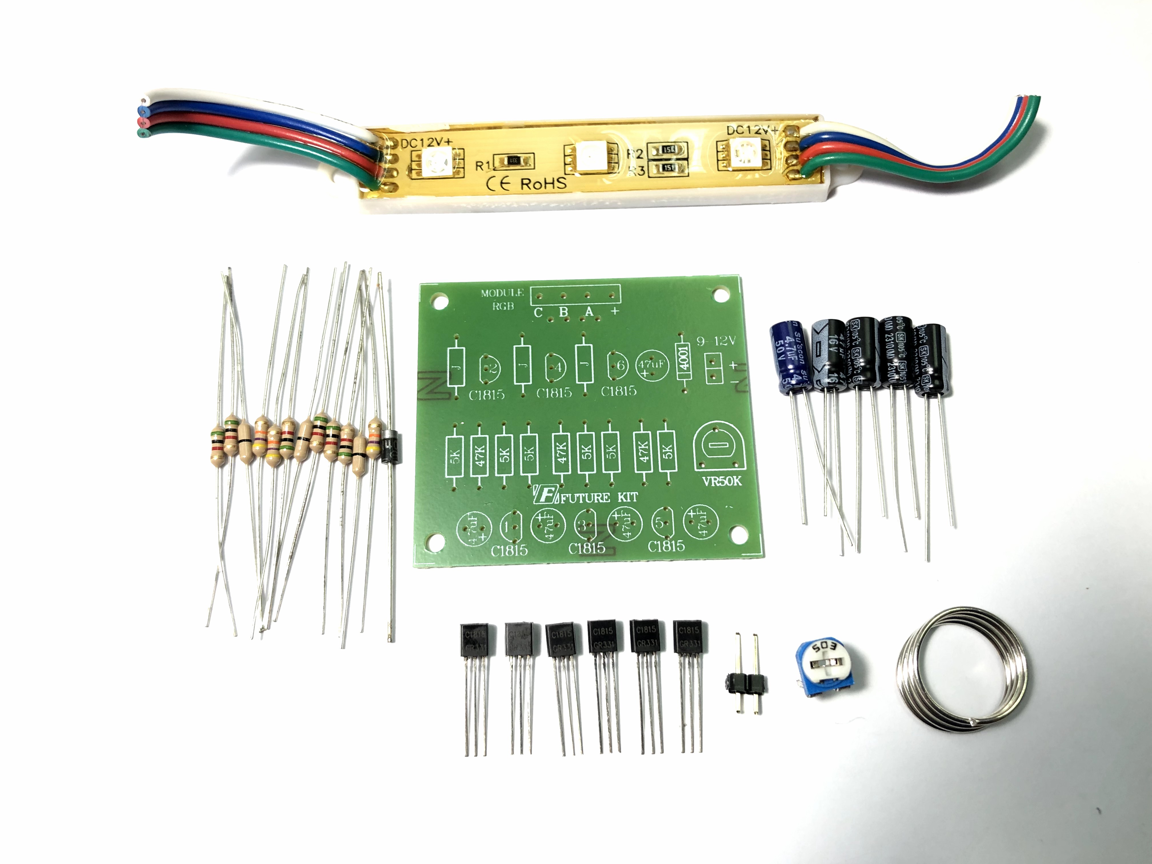 Futurekit FK1914 ไฟกระพริบโมดูล 3 สี RGB