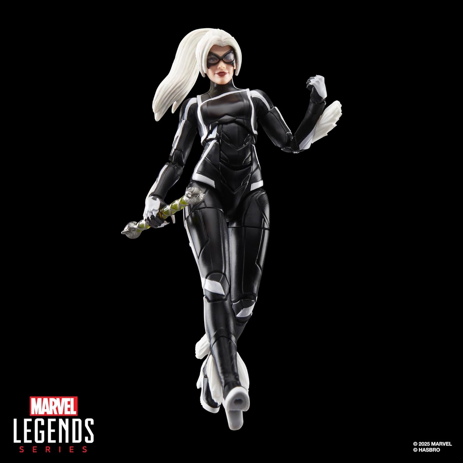 Hasbro Marvel Legends Series Gamerverse Black Cat Felicia Hardy Action Figure ฮาสโบร มาร์เวล เลเจนด์ ซีรี่ย์ส หุ่นโมเดลฟิกเกอร์ เกมเมอร์เวิร์ส แบล็ค แคท เฟลิเซีย ฮาร์ดี้ ขนาด 6 นิ้ว ลิขสิทธิ์แท้
