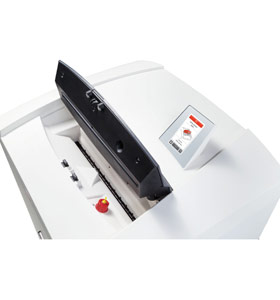 ขายถูก เครื่องทำลายเอกสาร Securio AF150 (0,78x11) 3-4แผ่น ตัดเป็นชิ้น