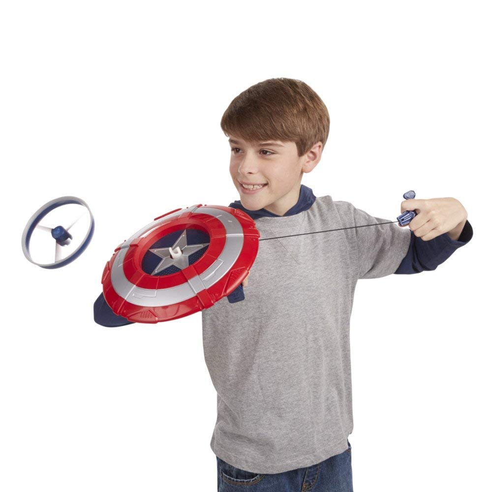 HASBRO MARVEL AVENGERS CAPTAIN AMERICA STAR LAUNCH SHIELD ฮาสโบร มาร์เวล อเวนเจอร์ โล่กัปตันอเมริกา รุ่น B0427 ลิขสิทธิ์แท้