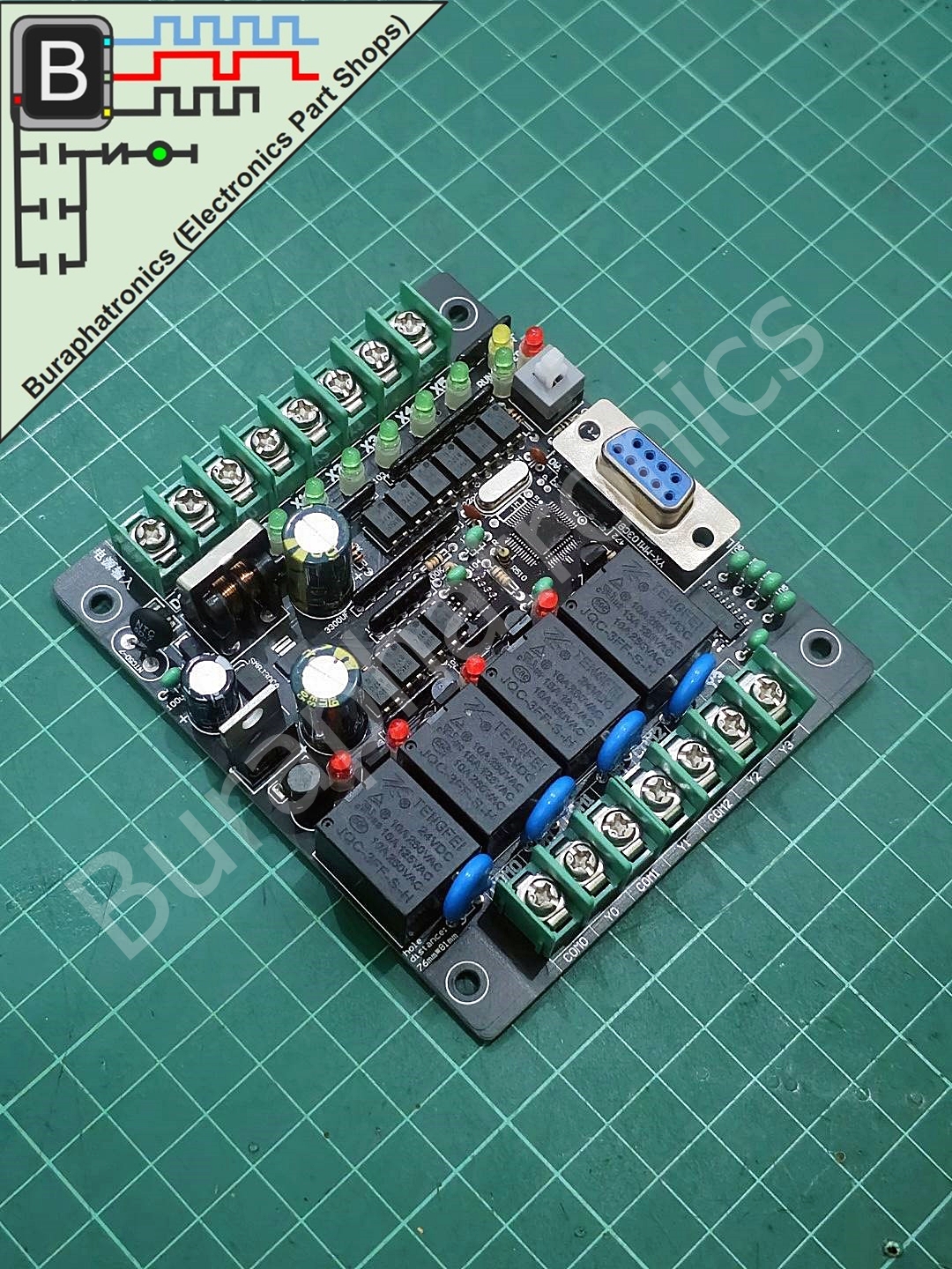 FX2N-10MR + USB-RS232 1 เส้น