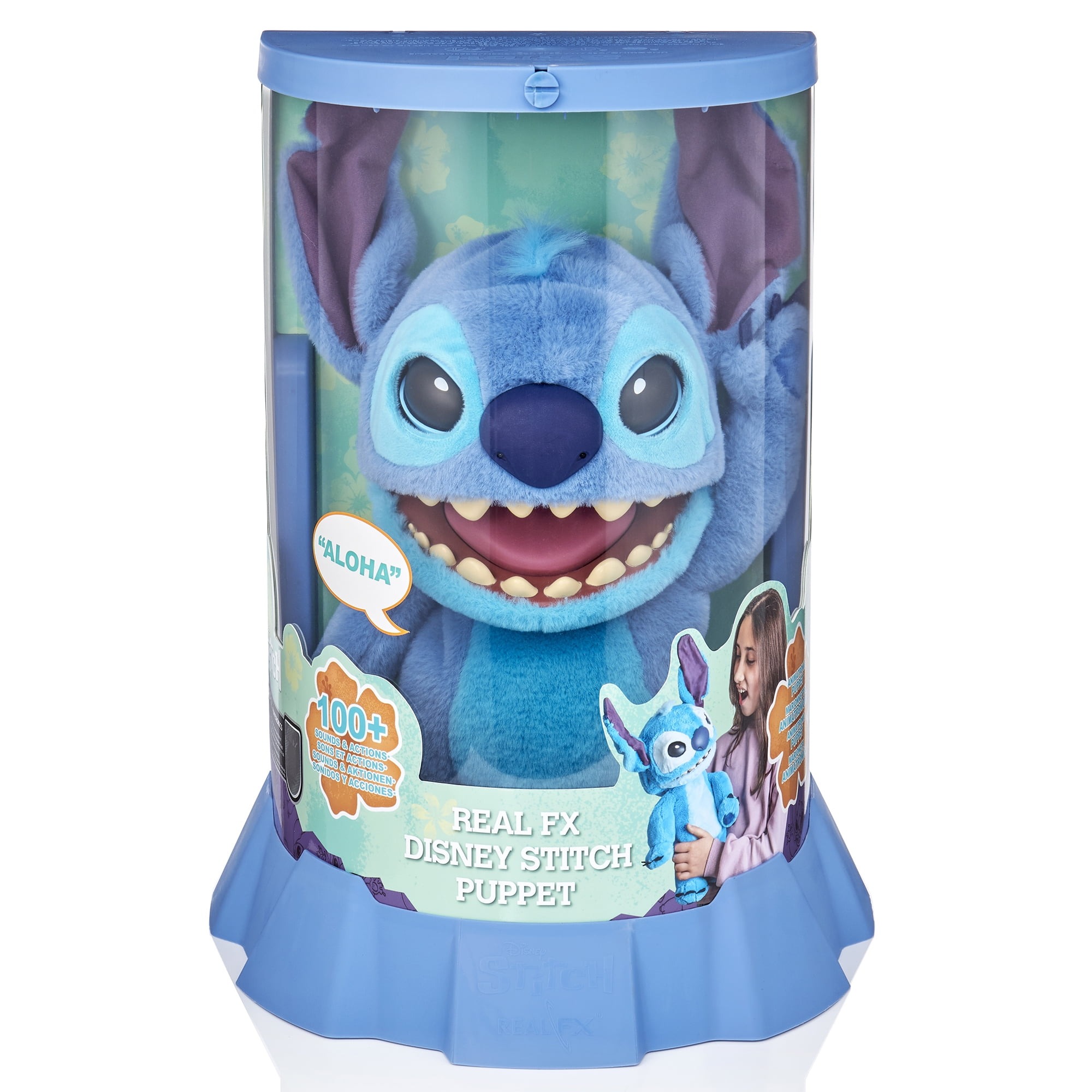 WOW! Stuff Disney Stitch Puppetronic by RealFX ตุ๊กตาสติทช์ พูดได้ ขยับได้ สูง 45 ซม. ลิขสิทธิ์แท้