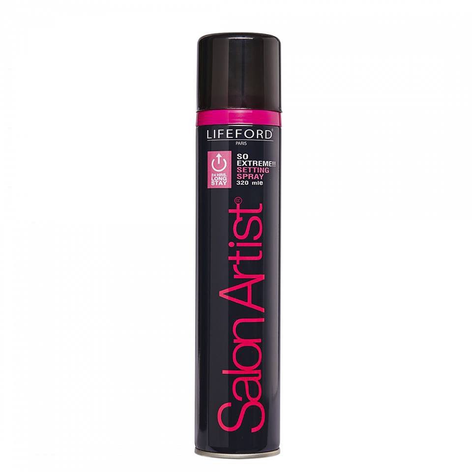 ไลฟ์ฟอร์ด ปารีส ซาลอน อาร์ตติสท์ พาวเวอร์ เอ็กซ์ตรีม สเปรย์ lifeford salon artist so extreme setting spray 320 กรัม