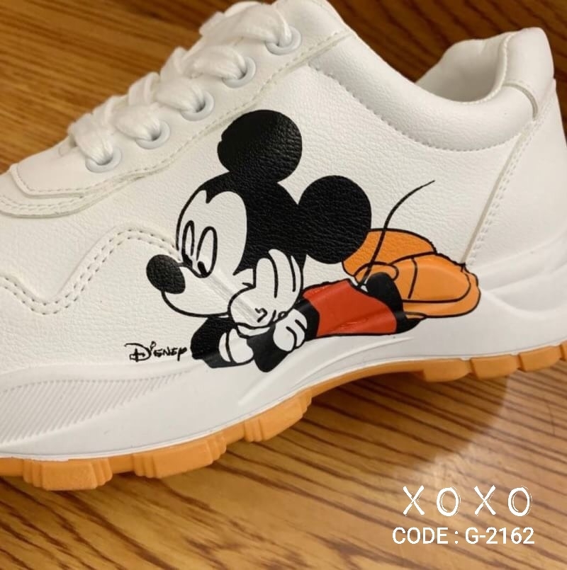 รองเท้าผ้าใบ GG x Mickey Mouse