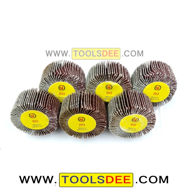 กระดาษทรายซ้อนทรงตัวกระบอก แกน 6 มิล