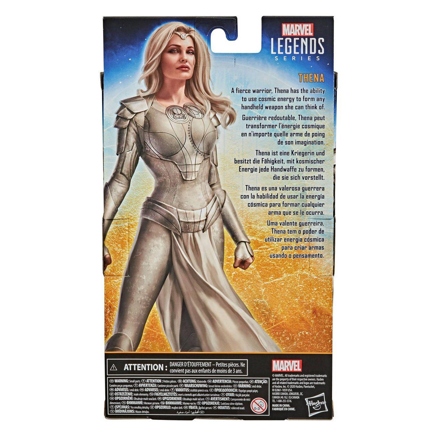 Hasbro Marvel Legends Series Eternals Thena 6-inch Figure ฮาสโบร มาร์เวล เลเจนด์ ซีรี่ย์ส หุ่นโมเดลฟิกเกอร์ อีเทอนอลส์ ธีนา ขนาด 6 นิ้ว ลิขสิทธิ์แท้
