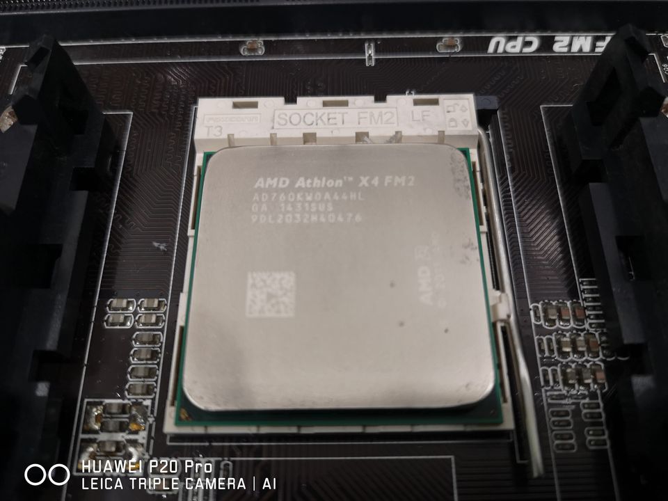 FM2 AMD Athlon X4 760k 3.80Ghz Turbo 4.1Ghz มือสอง รับประกัน3เดือน