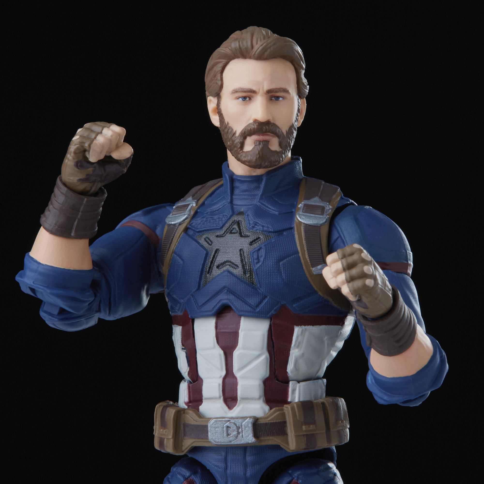 Hasbro Marvel Legends Series Captain America Avengers Infinity Saga 6-inch Scale Figure (Walmart Exclusive) ฮาสโบร มาร์เวล เลเจนด์ หุ่นโมเดลฟิกเกอร์ กัปตัน อเมริกา ขนาด 6 นิ้ว ลิขสิทธิ์แท้