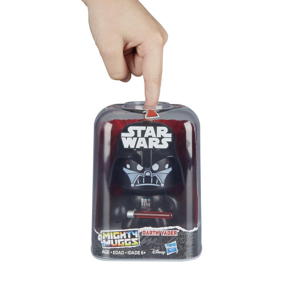 Hasbro Star Wars Mighty Muggs Darth Vader ฮาสโบร สตาร์ วอร์ส ไมตี้ มักส์ ดาร์ธ เวเดอร์ ตุ๊กตาเปลี่ยนหน้าได้ ลิขสิทธิ์แท้