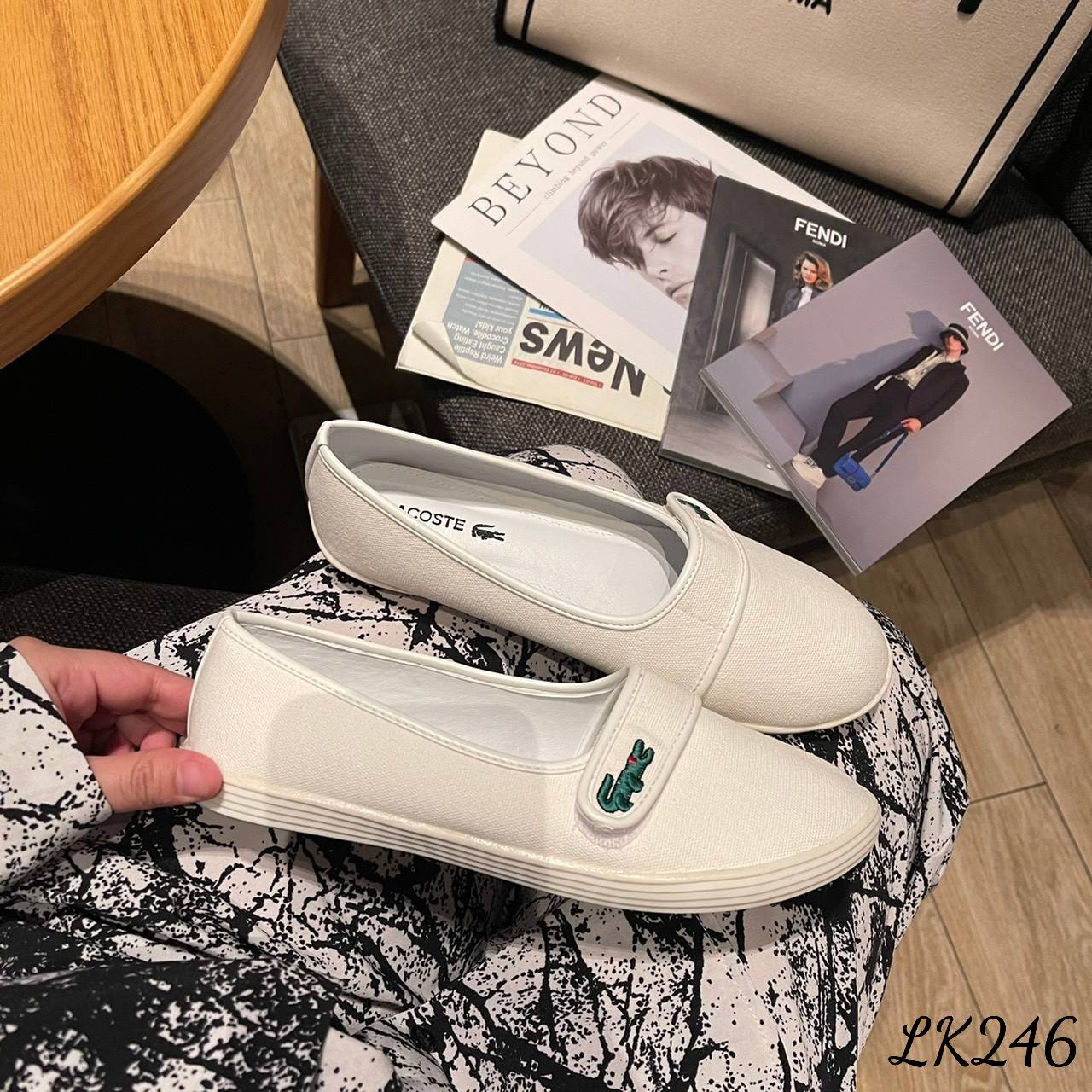 รองเท้าSlip on Style Lacoste