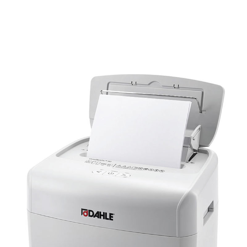ขายถูก เครื่องทำลายเอกสาร DAHLE รุ่น 35090 ตัดครั้งละ 10 แผ่น/ครั้ง ( A4/80) ตัดละเอียด