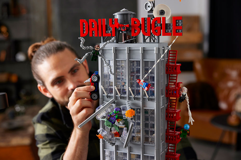 LEGO Marvel Spider-Man Daily Bugle เลโก้ ตัวต่อเสริมทักษะ มาร์เวล สไปเดอร์-แมน เดลี่ บูเกิ้ล รุ่น 76178