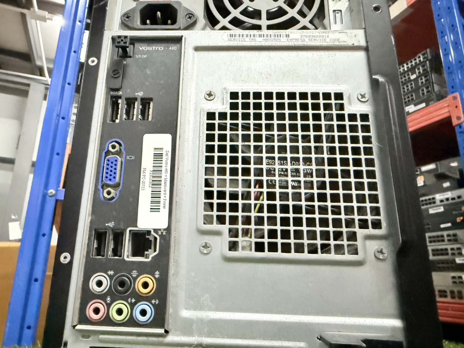 คอมพิวเตอร์ Dell Vostro 460 MT CPU i5-2400 Ram 8GB SSD 120GB