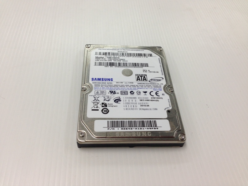 SAMSUNG HM160HI 160GB.