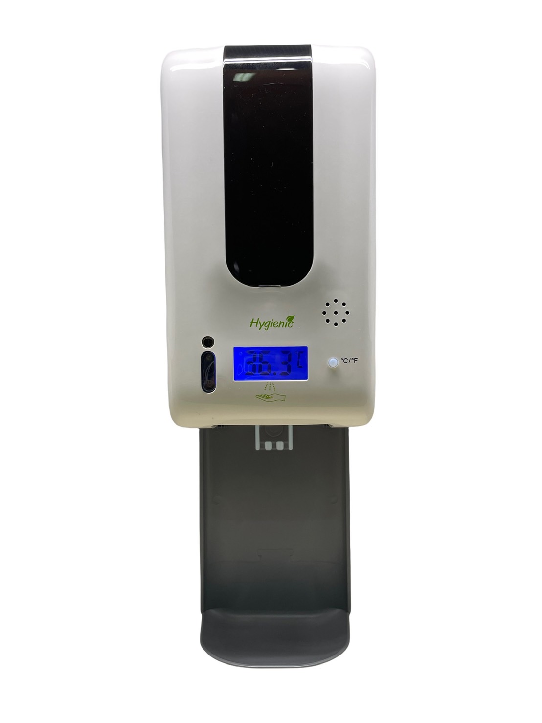 ขายถูก เครื่องพ่นแอลกอฮอล์ เจล / สบู่เหลว พร้อมเครื่องวัดอุณหภูมิ Hygienic รุ่น HAS-005/D พร้อมขาตั้งพื้น HSTAND02-B