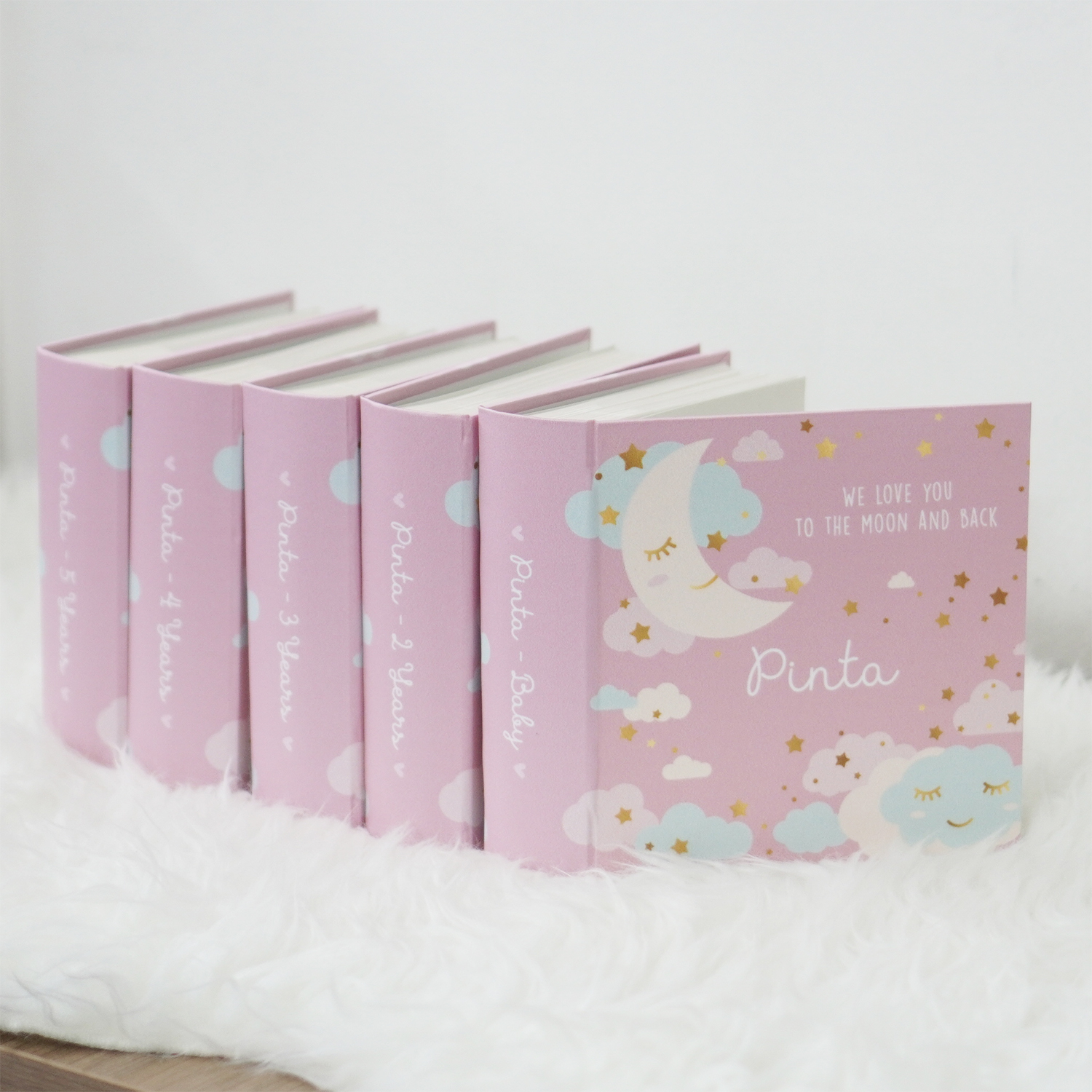 อัลบั้มสั่งทำใส่ชื่อ ลาย Moon