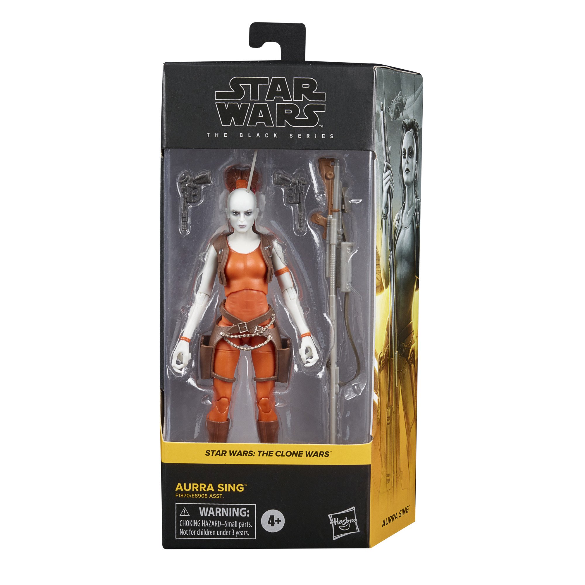 Hasbro Star Wars The Black Series Aurra Sing 6-inch-scale Figure ฮาสโบร สตาร์ วอร์ส เดอะ แบล็ค ซีรีส์ หุ่นโมเดลฟิกเกอร์ ออร์ร่า ซิง ขนาด 6 นิ้ว ลิขสิทธิ์แท้