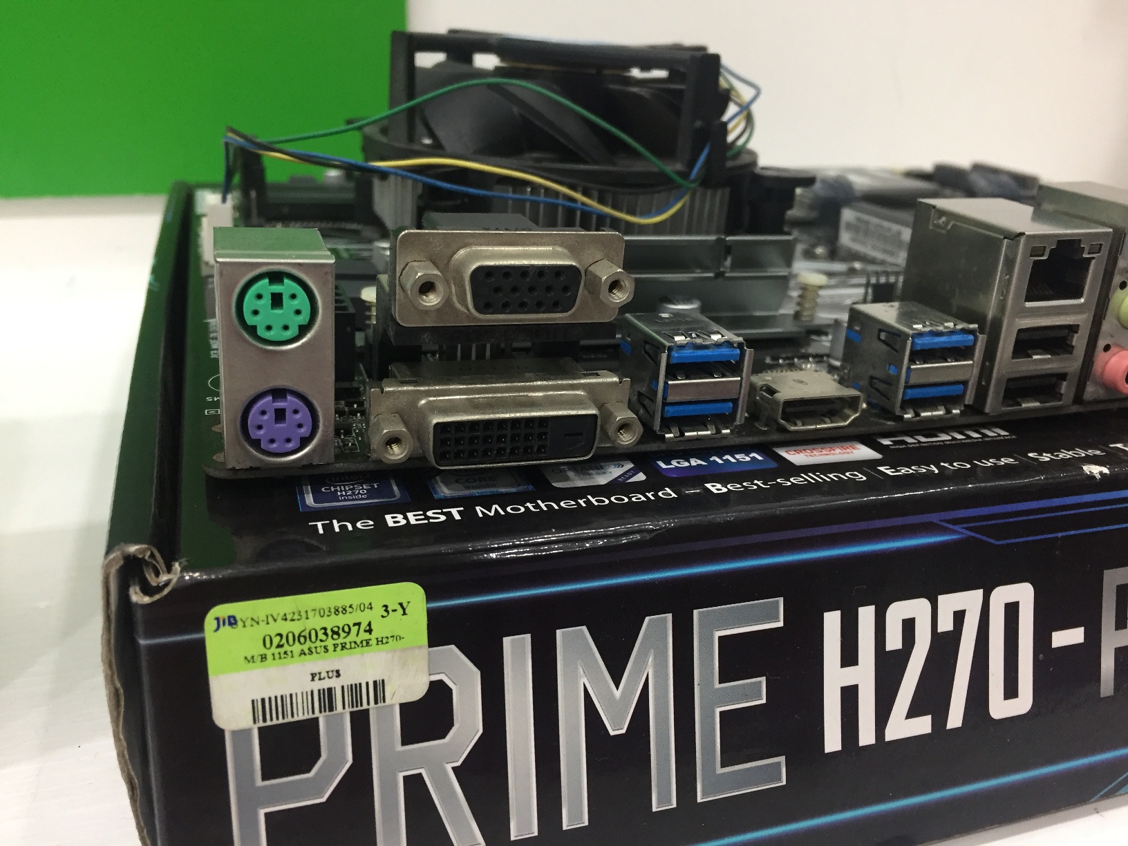 Pentium G4560 + ASUS PRIME H270-PLUS JIB 01/2021