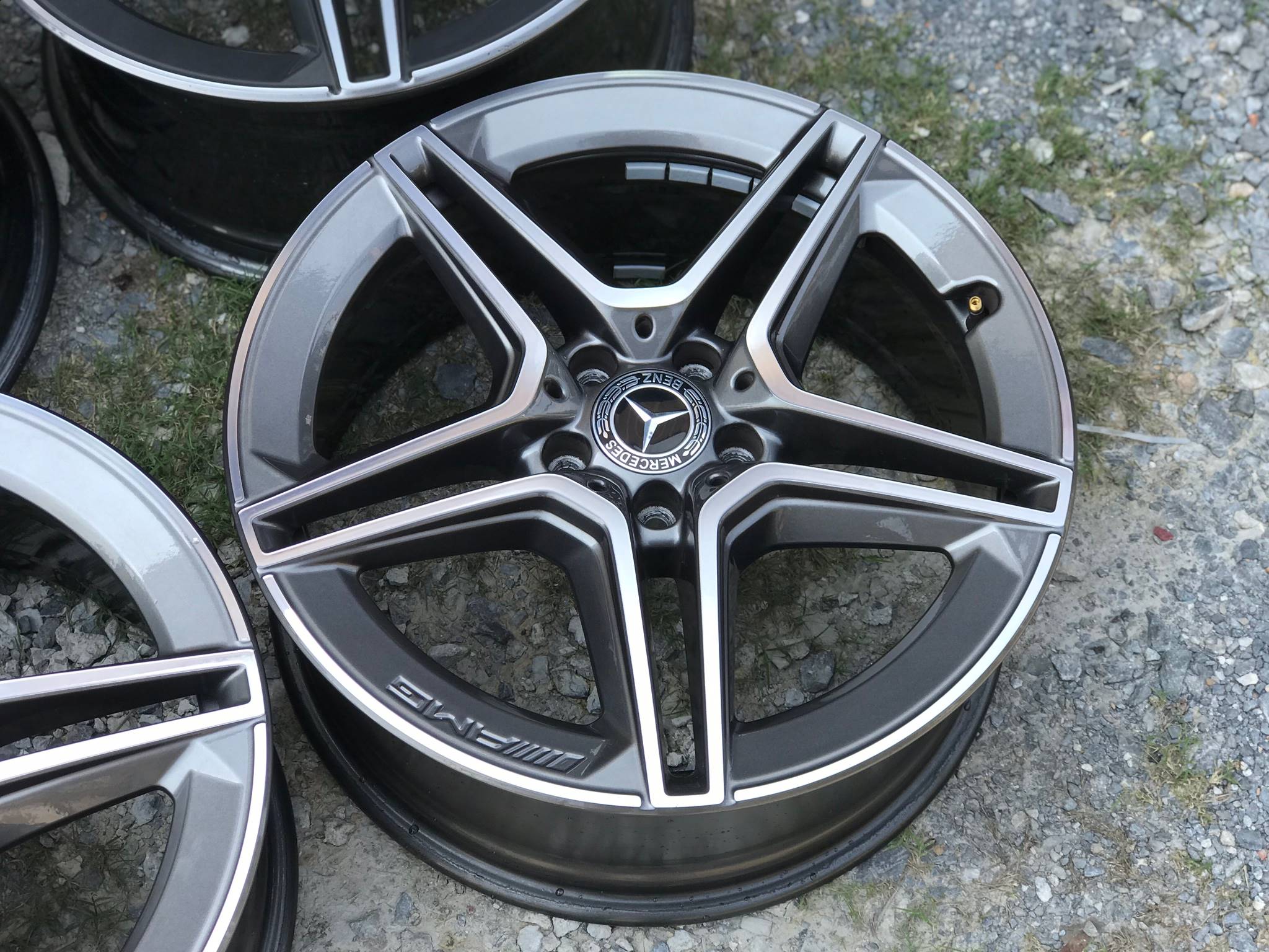 ล้อเบนซ์แท้ 19 นิ้ว CLS AMG 5 Twin Spoke