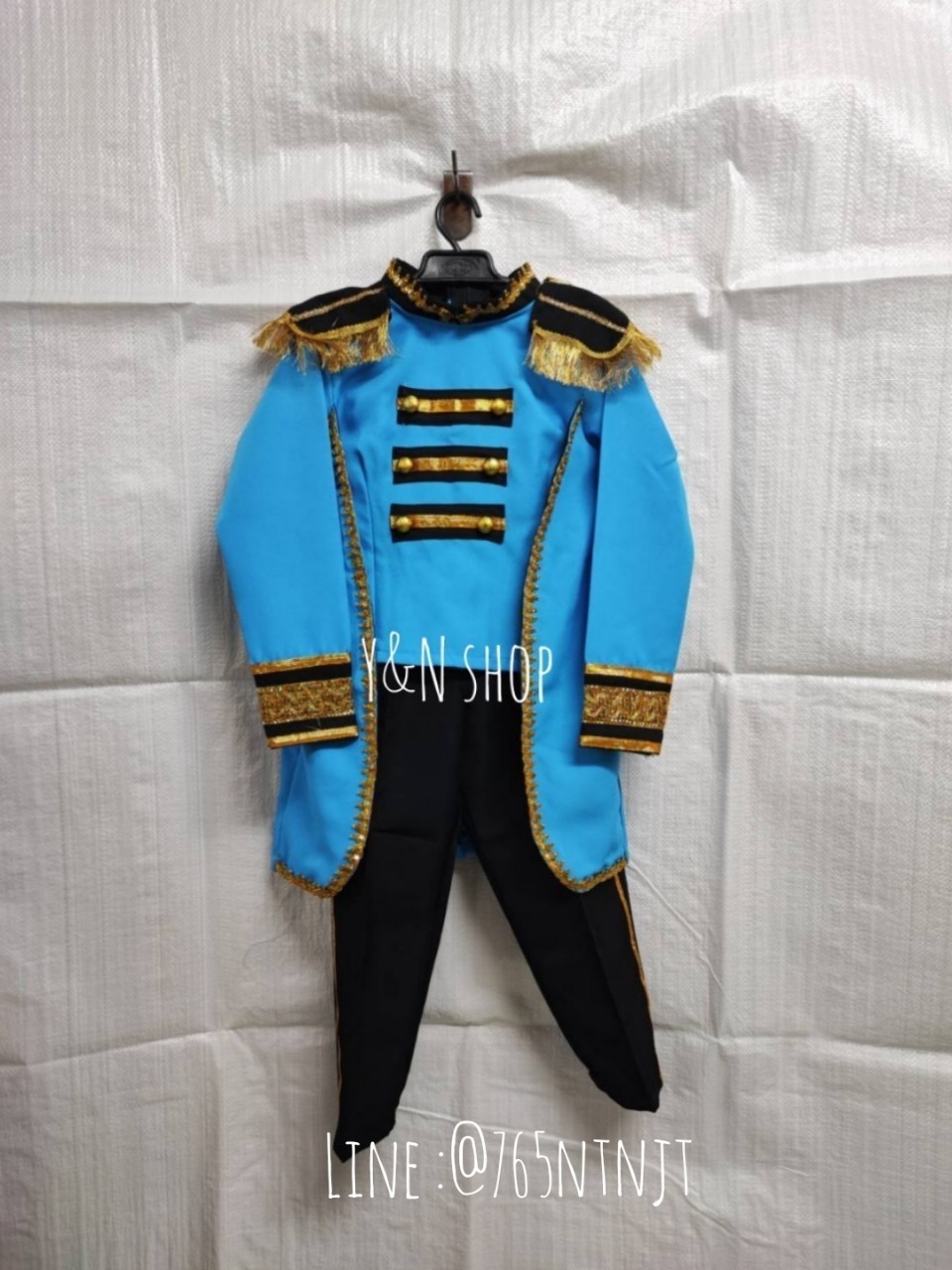 ชุดดรัมเมเยอร์เด็กชาย ชุดเชียร์ลีดเดอร์เด็กชาย มี 7 สี S M L งานตัดเย็บคุณภาพ ชุดกีฬาสีเด็ก Y&N Shop