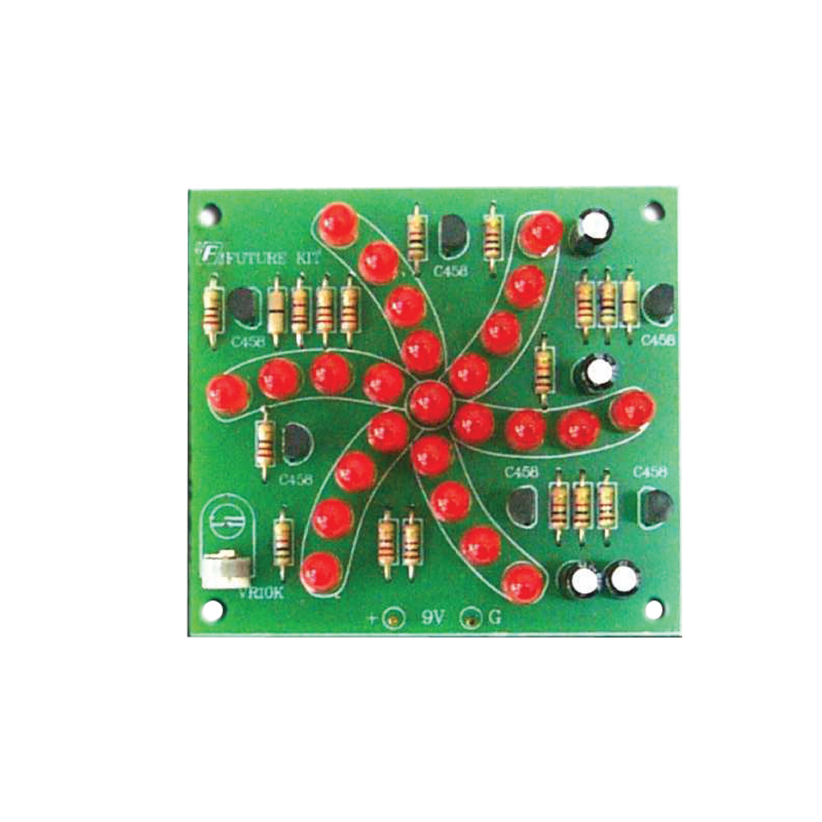 Future Kit FK153 ใบพัดกังหัน 3 สเต็ป LED 25 ดวง
