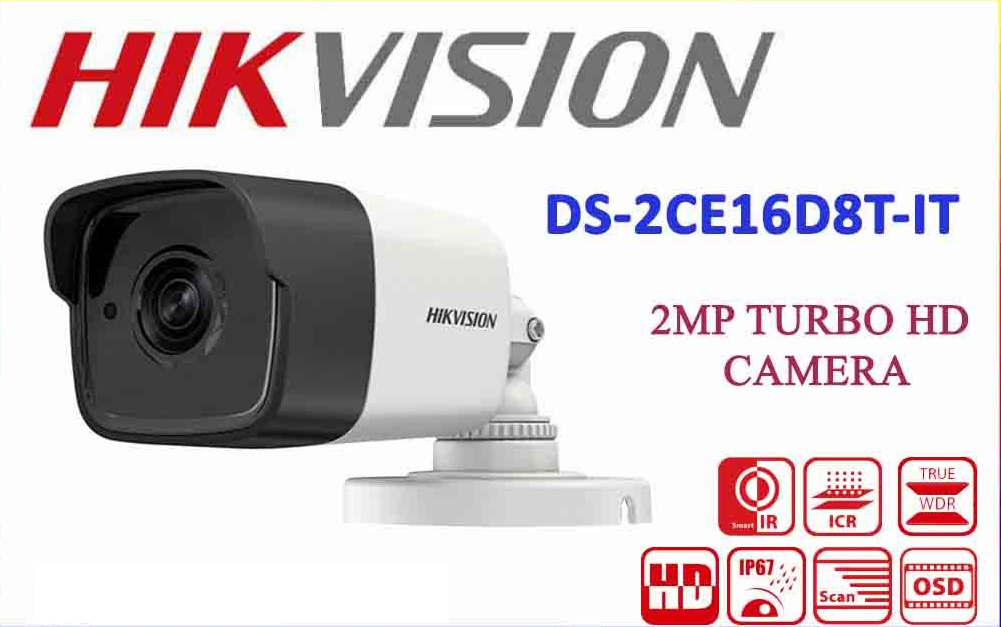 ขายถูก HIKVISION Turbo HD รุ่น DS-2CE16D8T-IT ความละเอียด 2 ล้านพิกเซล