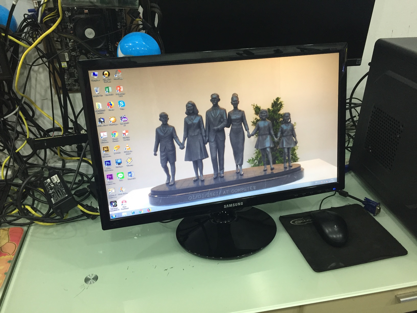 22" LED Full HD HDMI SAMSUNG LS22D300HY/XT