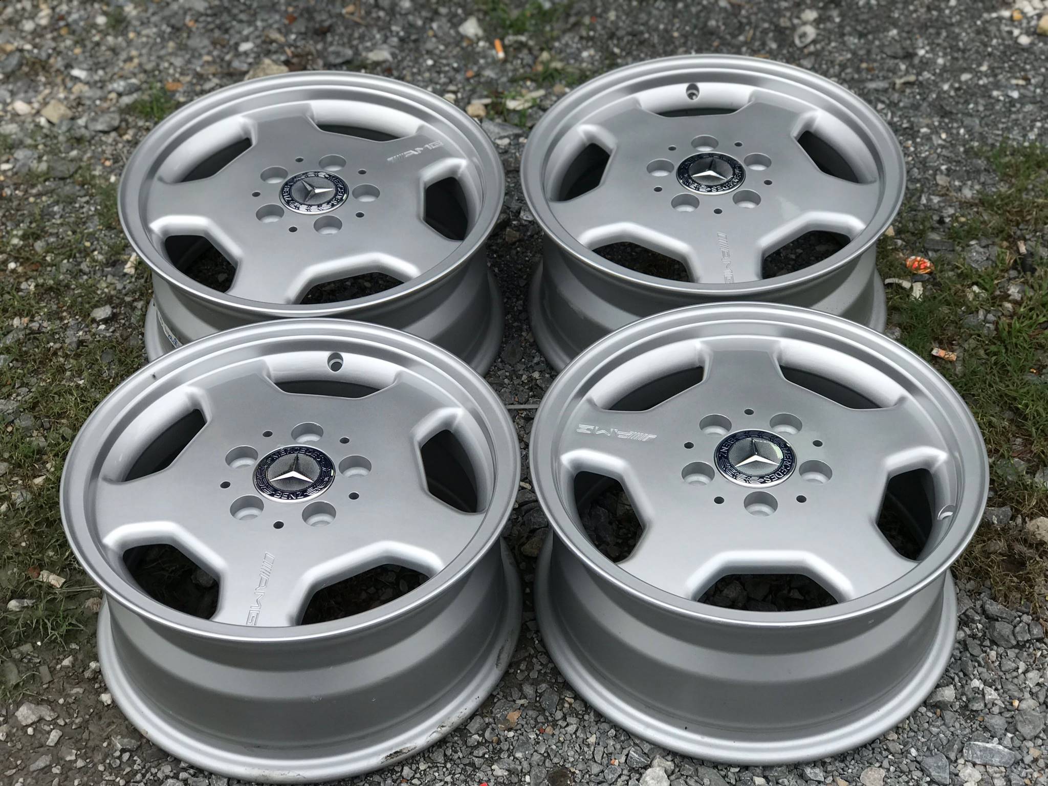 AMG ST2 15"7.0 et37 ล้อแท้หายาก มีที่นี้.