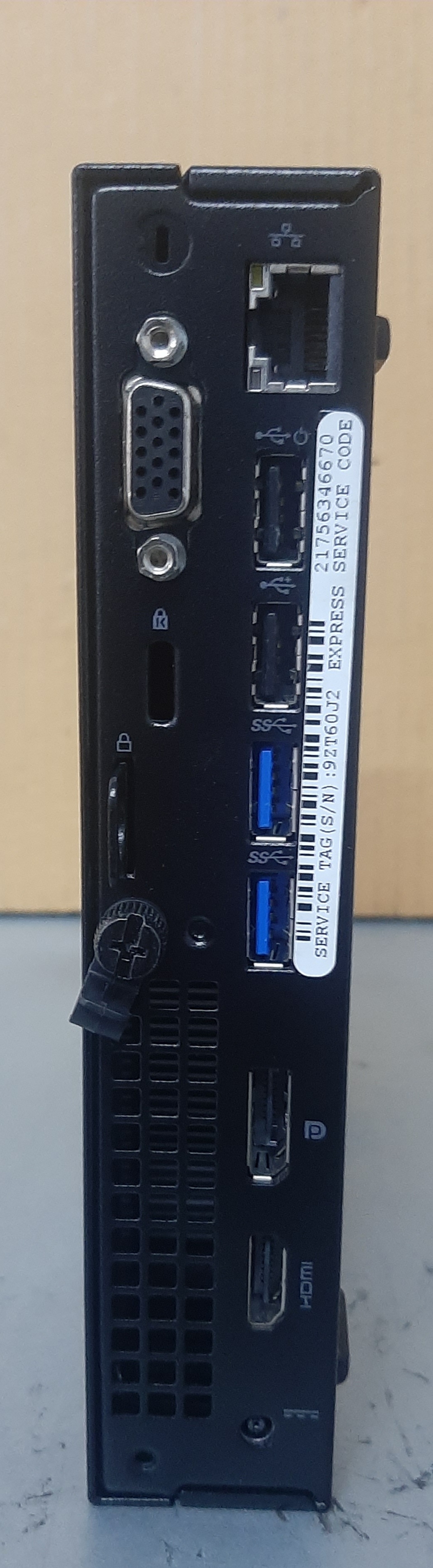 คอมพิวเตอร์ตั้งโต๊ะมือสอง Dell Optiplex 3046M (i3-6100T Ram4GB HDD500GB) สภาพดี ประกันร้าน 1 เดือน