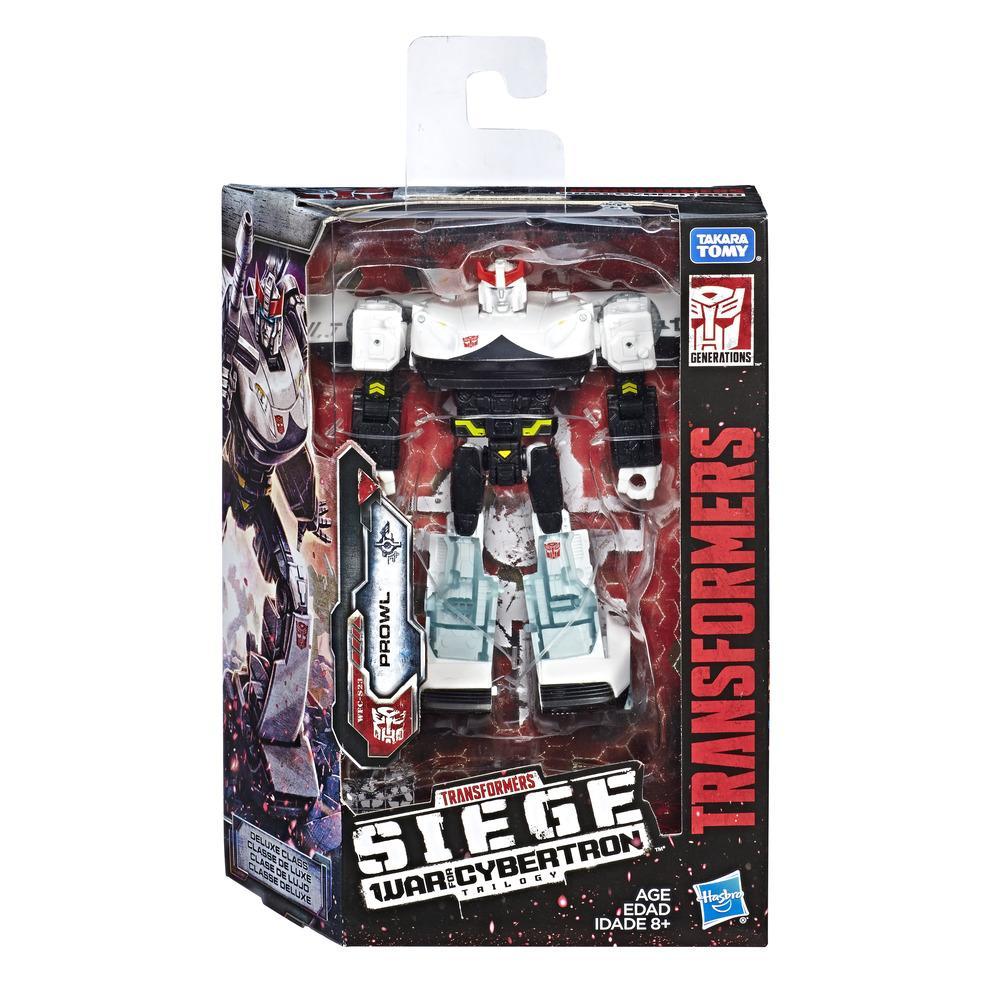Hasbro Transformers Generations War for Cybertron Siege Deluxe WFC-S23 Prowl Figure ฮาสโบร ทรานสฟอเมอร์ส เจเนอเรชั่น วอร์ ฟอร์ ไซเบอร์ตรอน WFC-S23 ดีลักซ์ คลาส หุ่นยนต์โพรว์ 5.5 นิ้ว ลิขสิทธิ์แท้