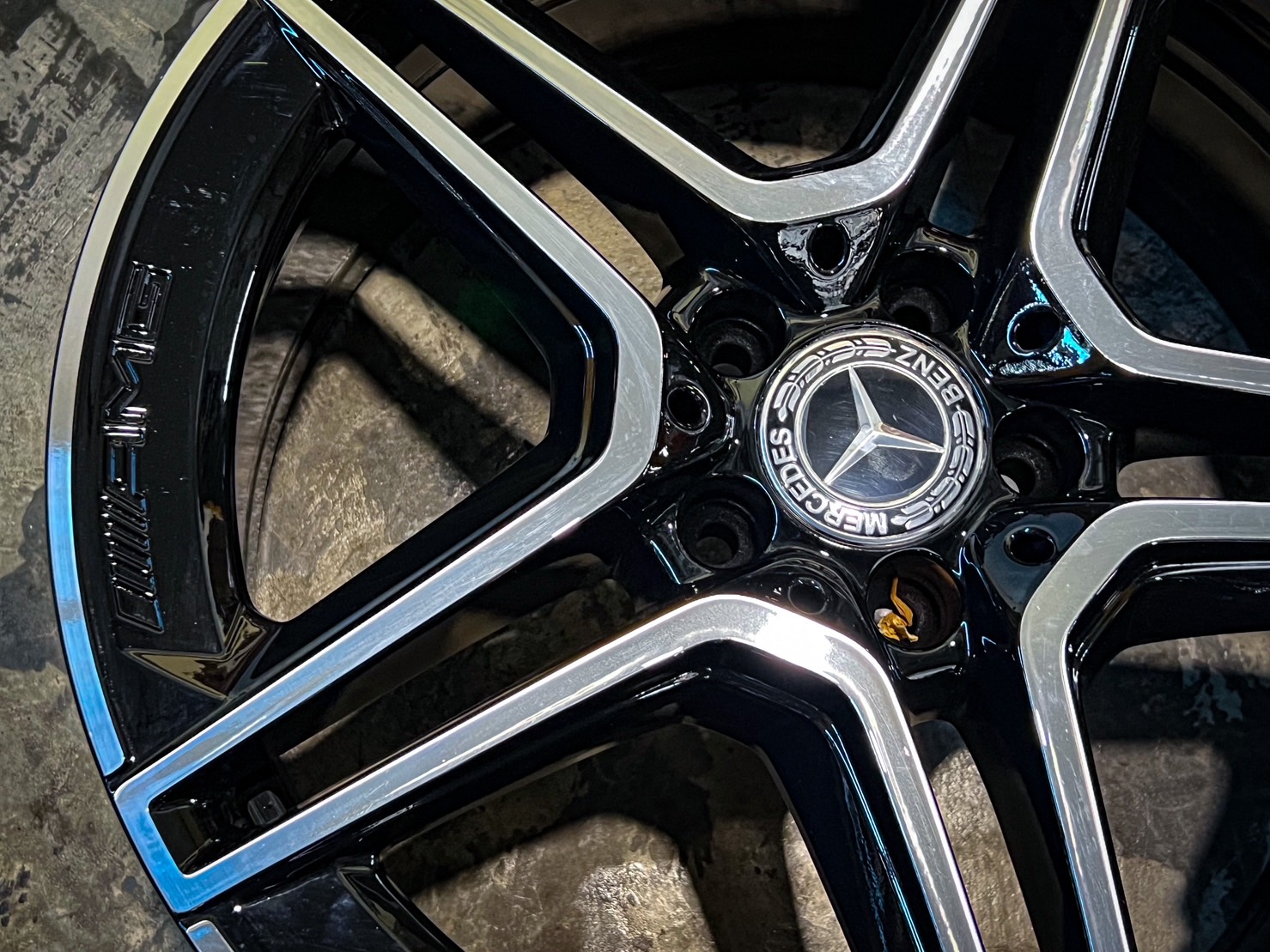 ล้อเบนซ์แท้ AMG 5 TAWIN SPOKE NEW 19"