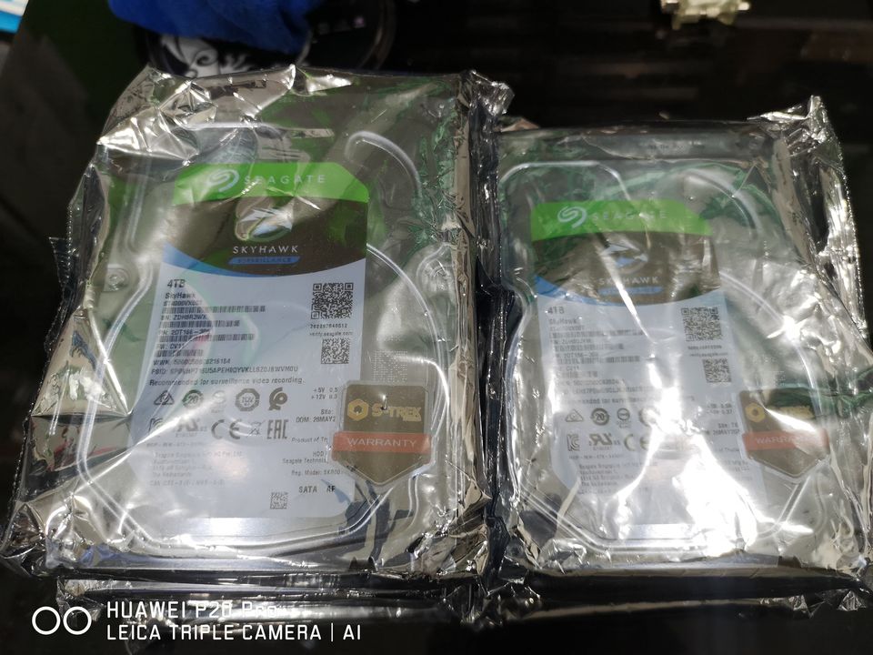 4TB. SEAGATE Skyhawk ST4000VX007 ของใหม่ยังไม่แกะห่อ 09/2023
