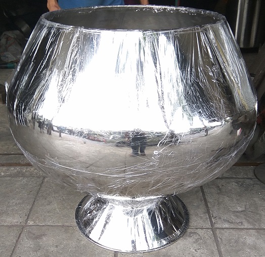 บาตรสแตนเลส (บาตรสแตนเลสใบใหญ่) บาตรออมสิน บาตรน้ำมนต์ สแตนเลสอย่างดี