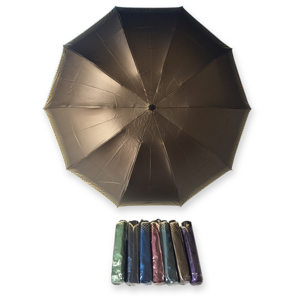 ร่มพับ4ตอน24นิ้วมียูวี