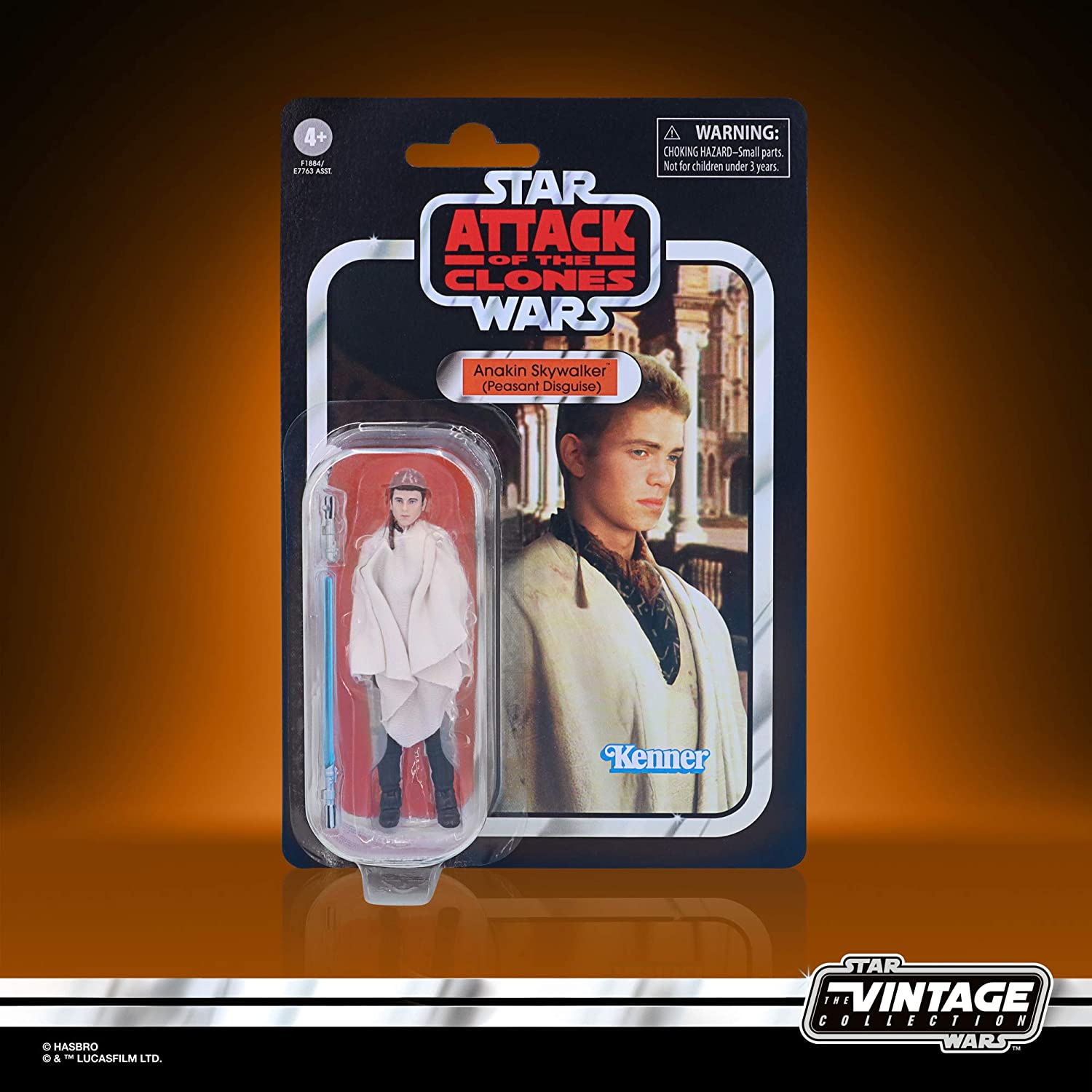 Hasbro Kenner The Vintage Collection Star Wars Anakin Skywalker (Peasant Disguise) 3.75-inch-scale Action Figure ฮาสโบร สตาร์ วอร์ส หุ่นโมเดลฟิกเกอร์ อนาคิน สกายวอล์คเกอร์ ขนาด 3.75 นิ้ว ลิขสิทธิ์แท้