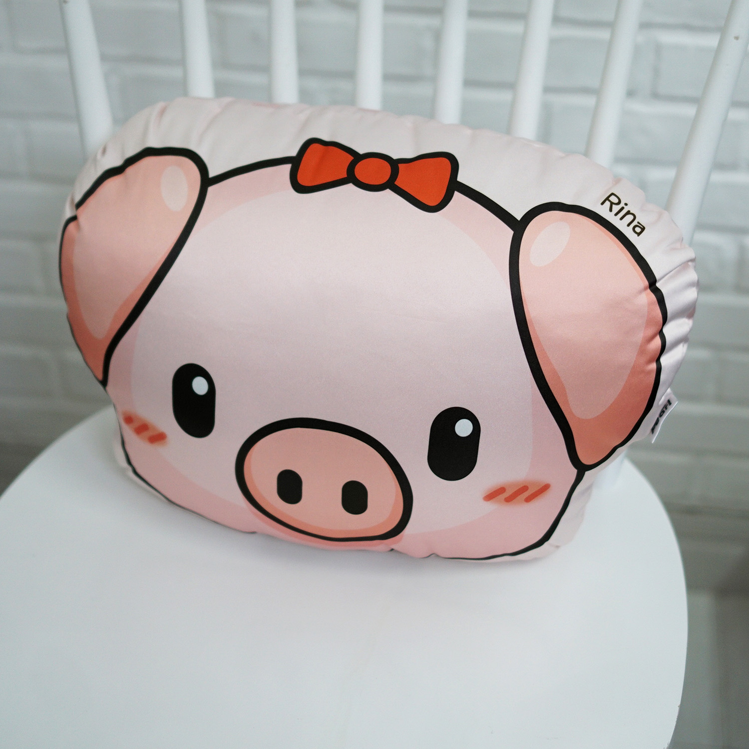 หมอนสั่งทำใส่ชื่อ ลายหมู