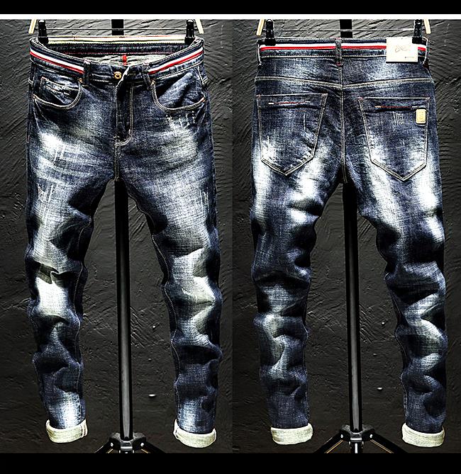 001026 ยีนส์ Sandcow Style Korean Version Diesel Jeans Denim Slim feet Size 28-40