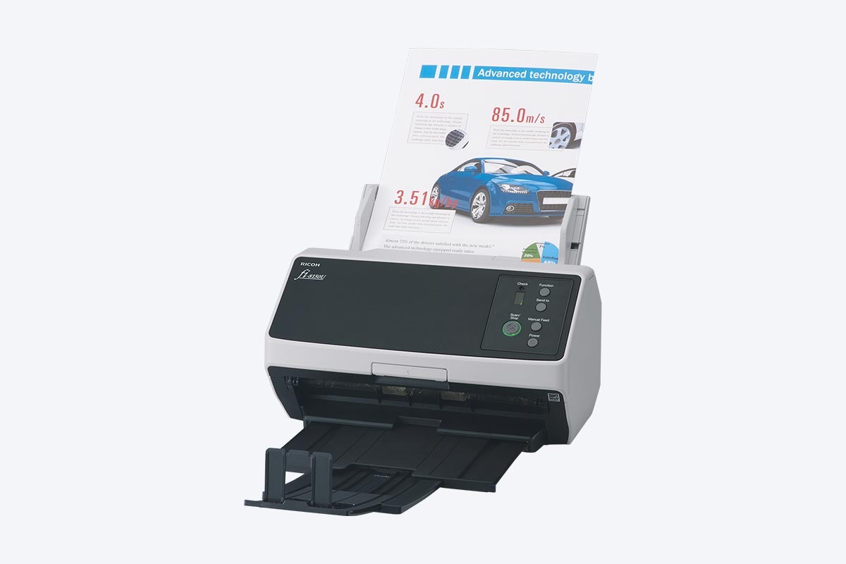 ขายถูก Ricoh (Fujitsu) Image Scanner Fi-8150U เครื่องสแกนเอกสาร ประกันศูนย์