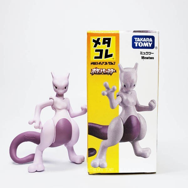 โมเดล โปเกม่อน มิวทู Takara Tomy Metal Figure Collection Mewtwo