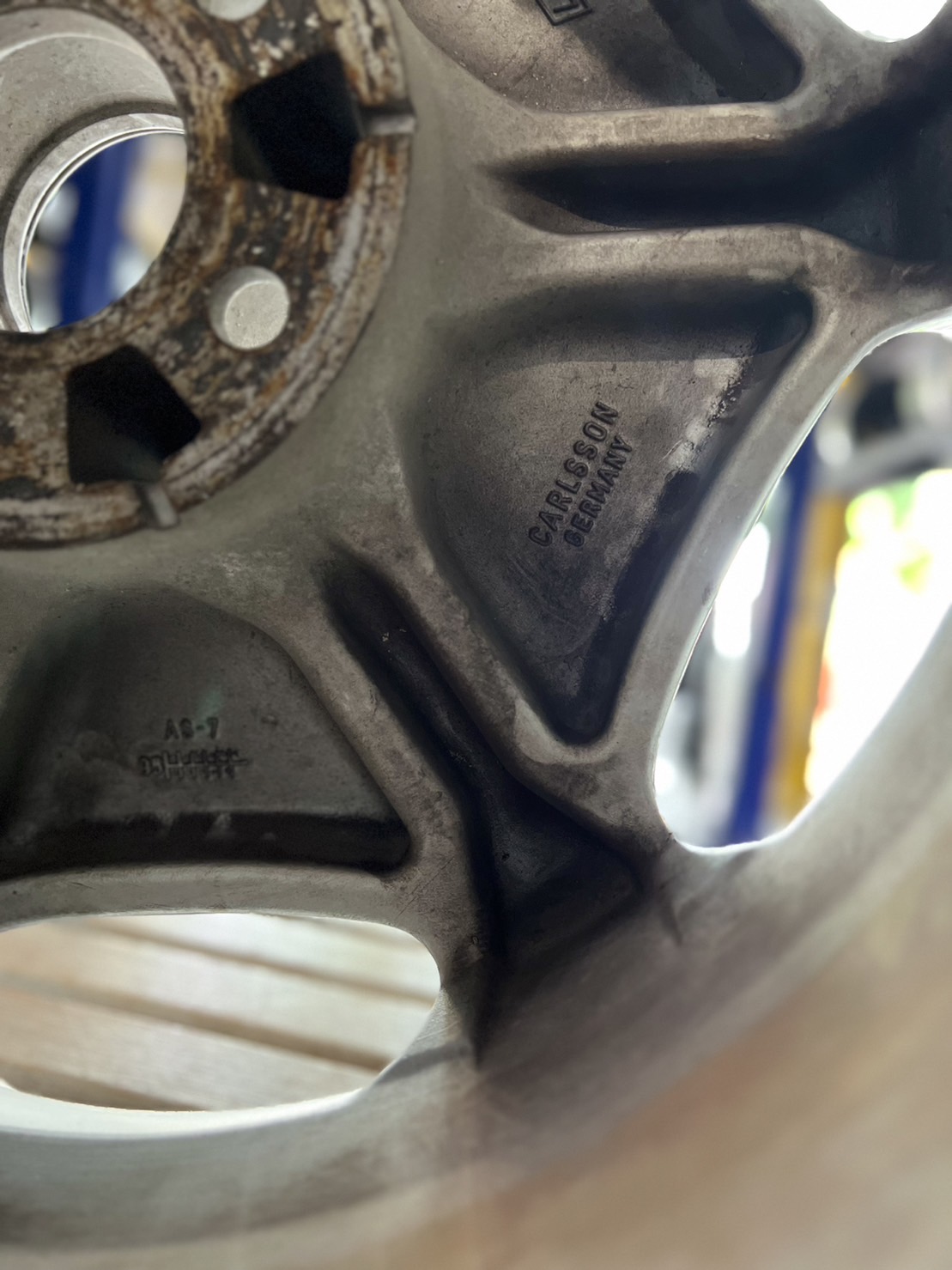 ล้ออะไหล่เบนซ์ คาร์สัน 18" แท้แยกขายเศษทำอะไหล่