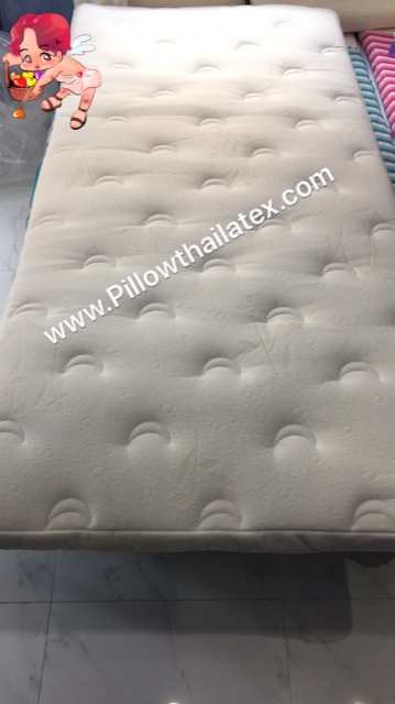 ที่นอนยางพาราแบบทูโทน ขนาด 2.5+5S (7.5x100x200 cm.) หนา 3 นิ้ว