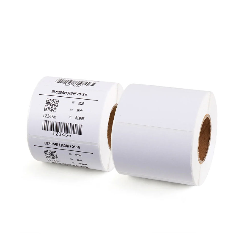 ขาย สติ๊กเกอร์ความร้อน ขนาด 100x100 มม., 500 แผ่น DLI-11870 Thermal Label 100x100 500Sheets 4นิ้ว