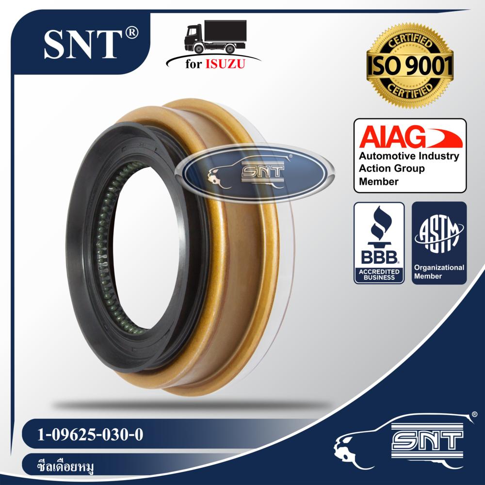 SNT ซีลเดือยหมู ลูกหลัง, Oil Seal - ISUZU ( อีซูซุ ) รุ่น ROCKY240, DECA 270, S84, FXZ, FXM, CVR, CXM P/N 1-09625-030-0, 1096250300