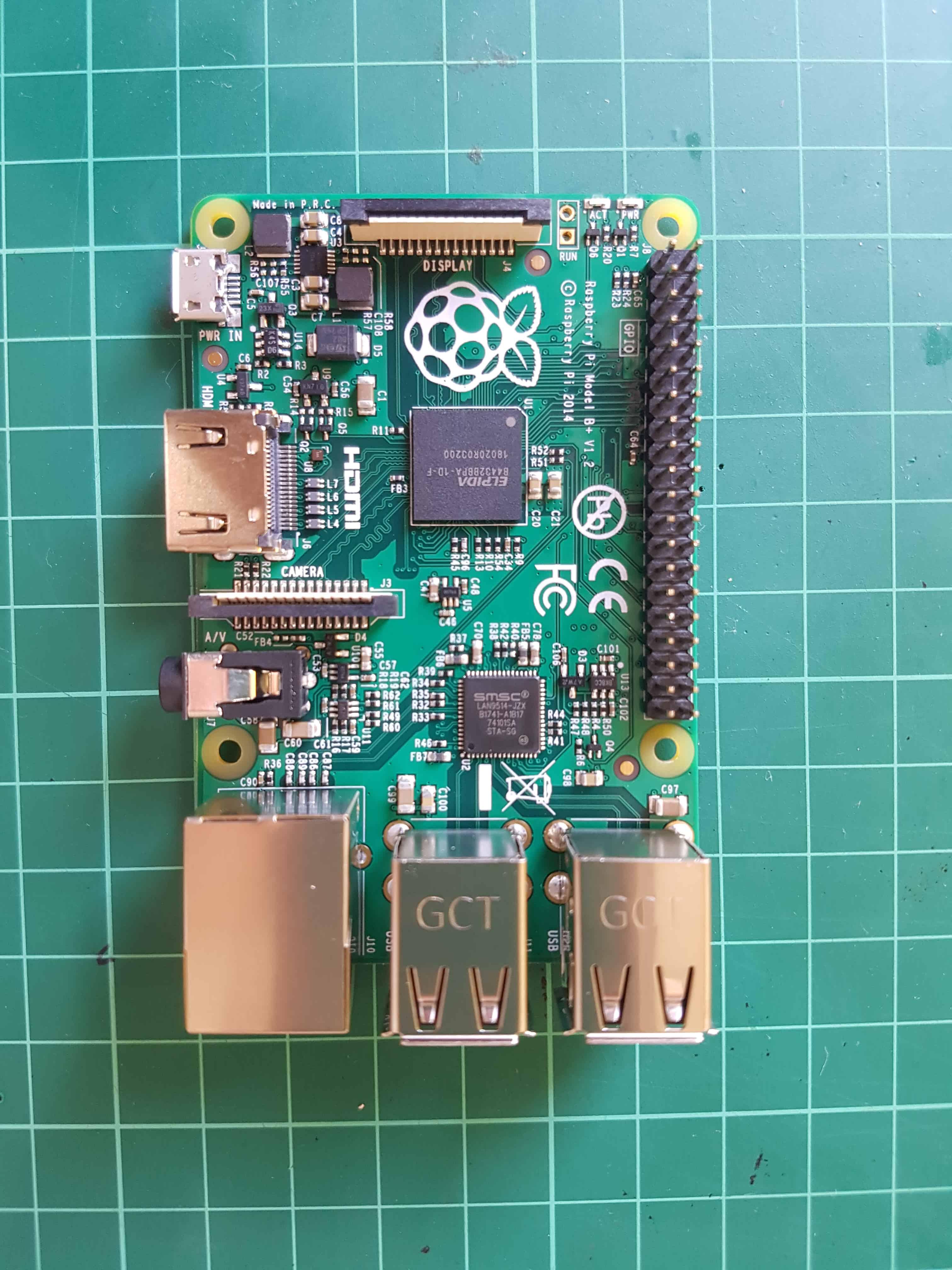 RaspberryPi B+