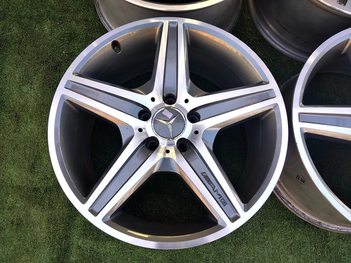 ล้อแท้ AMG ST6 18" c63 w209