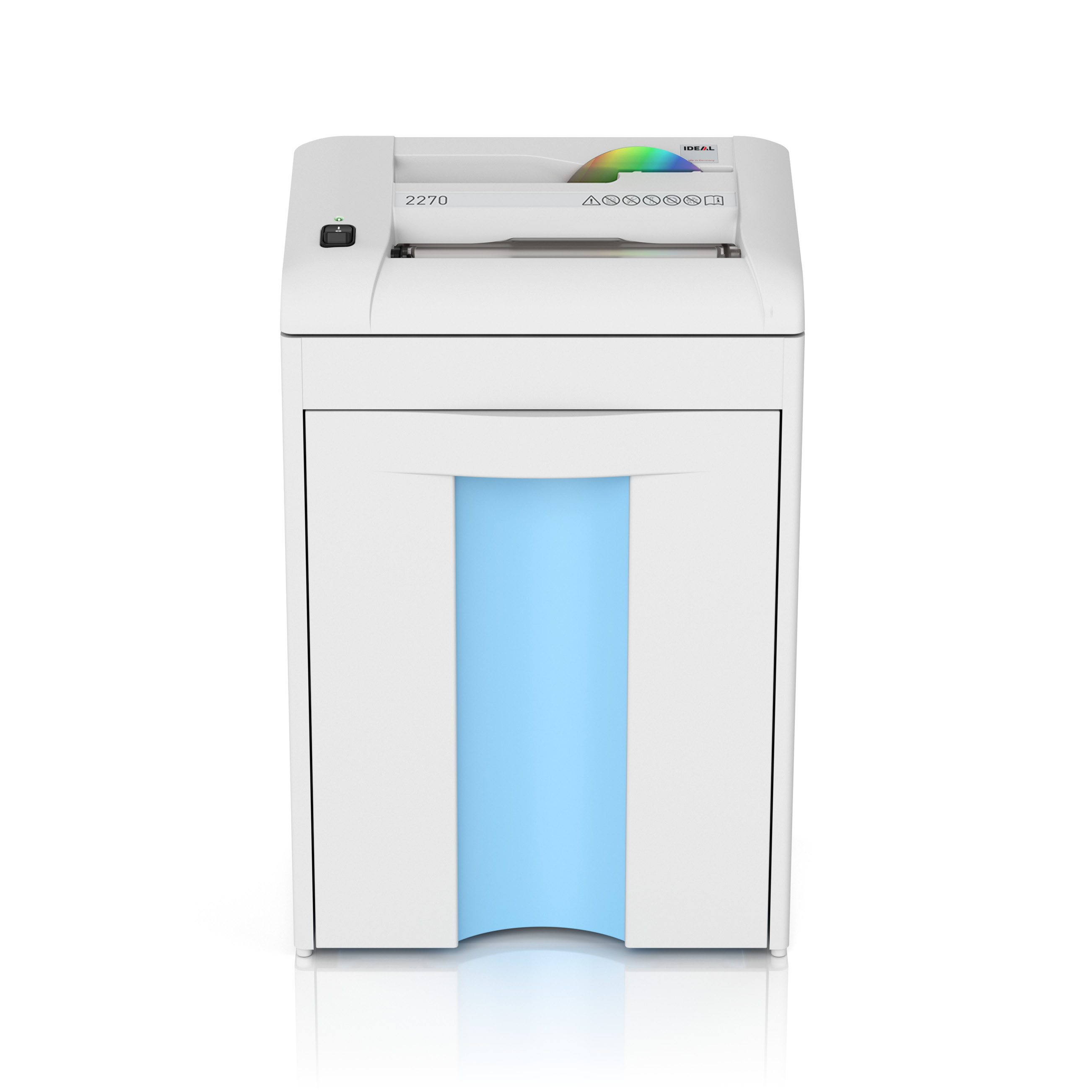 ขายถูก เครื่องทำลายเอกสาร IDEAL 2270 ขนาดเล็ก 11 - 13 แผ่น Strip cut