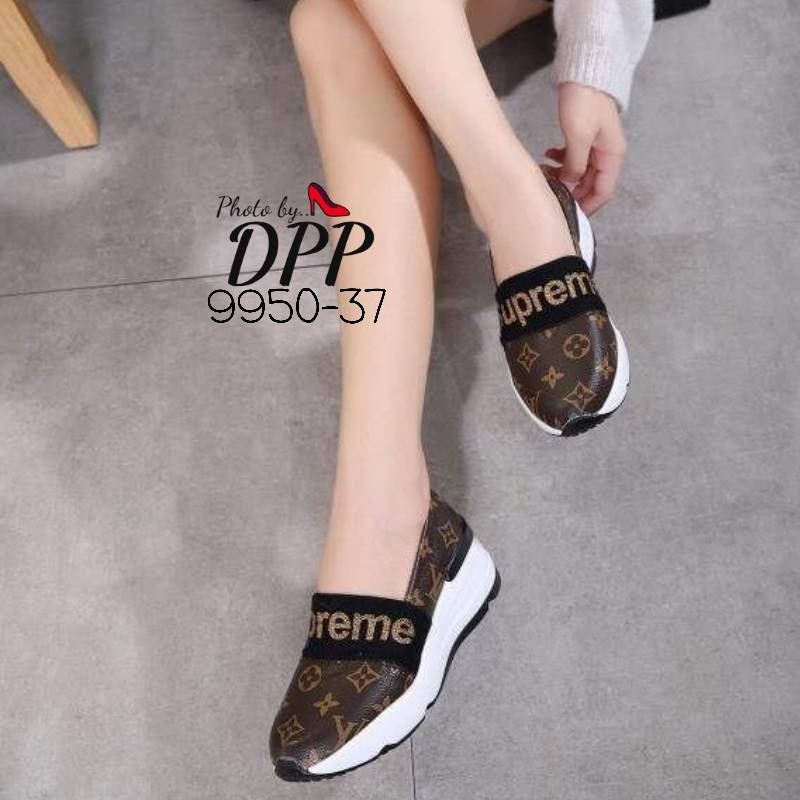 รองเท้าผ้าใบ Louis Vuitton Supreme Style