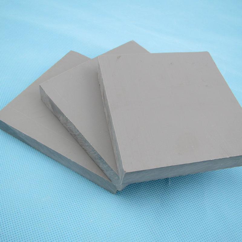PVC GREY - polyvinyl chloride (พีวีซีสีเทา) ( PVC GREY Thk 3x100x100mm)