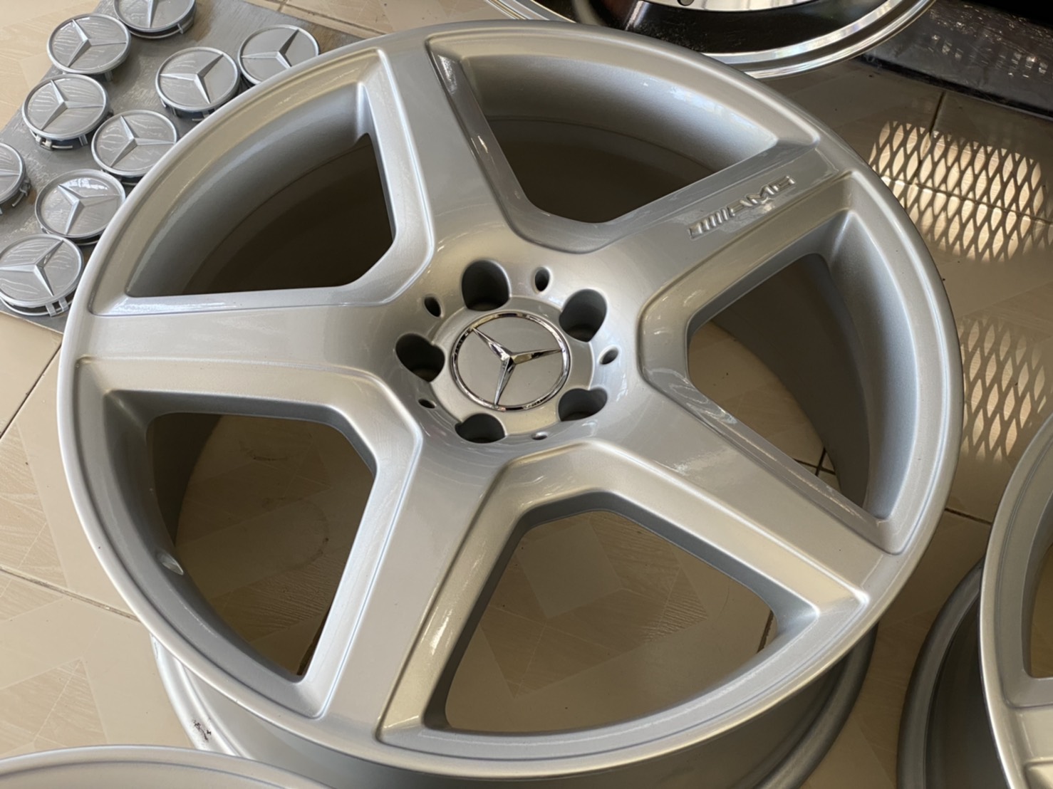 ล้อแท้ AMG ST3 NEW 20” w221