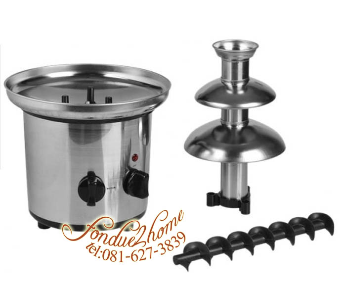 อะไหล่เครื่องทำช็อคโกแลตฟองดูว์ เกลียวพลาสติก 4 ชั้น 450 บาท